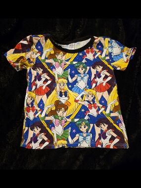 Wild Rich Kids Sailor Moon Kids Tee